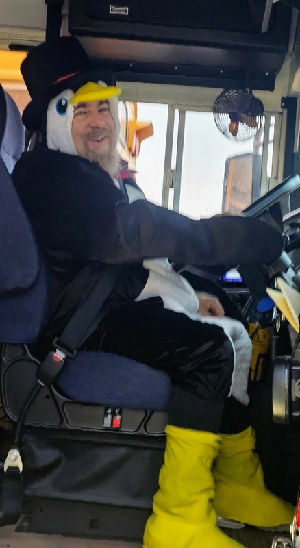 Transportation Staff Dressed Up