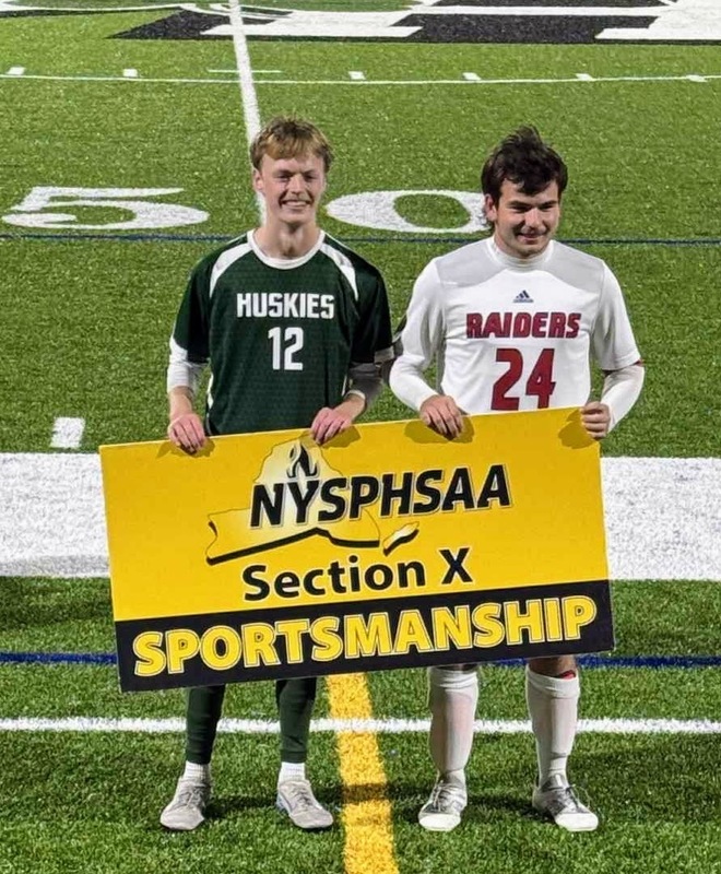 Boys Soccer Sportsmanship Award