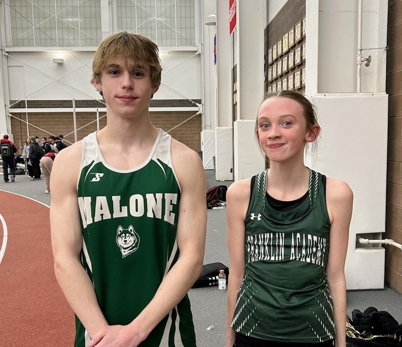 Luke Schrader and Una O'Connell