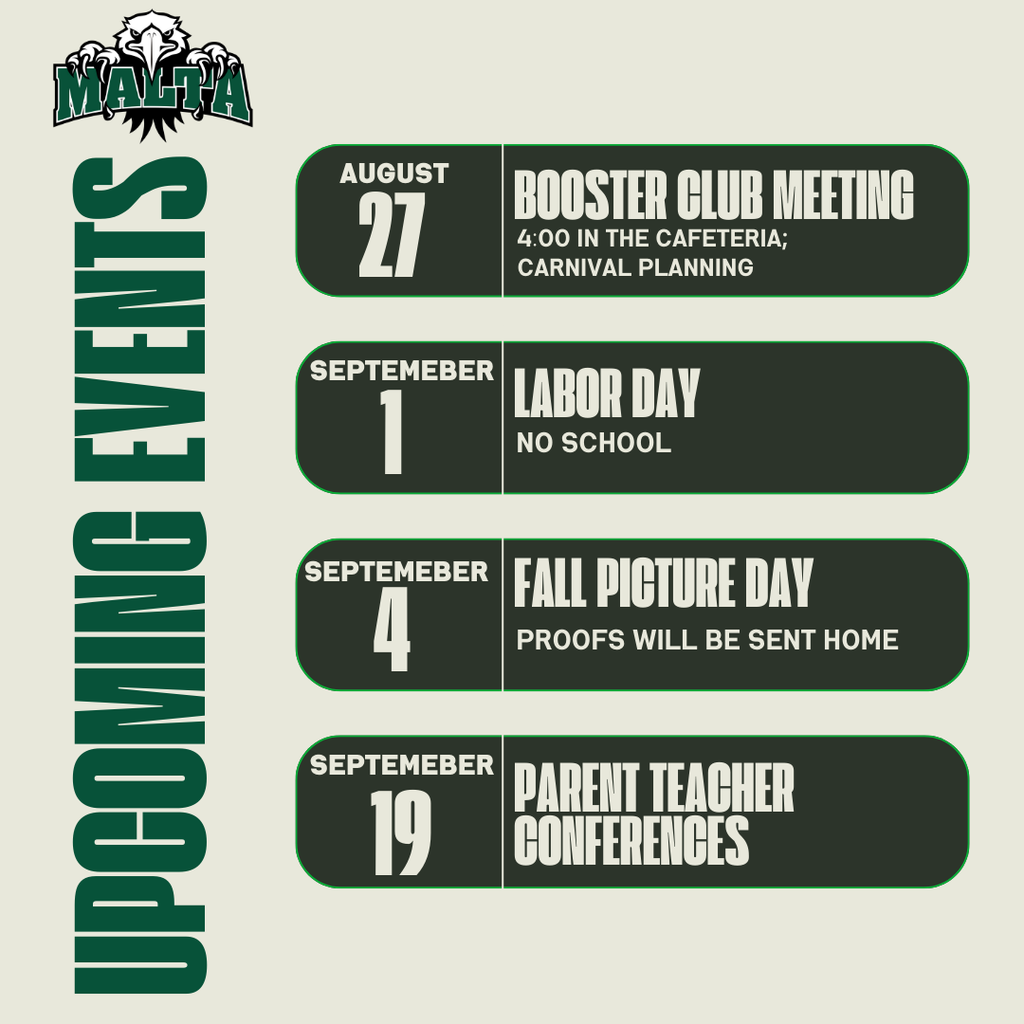 upcoming events