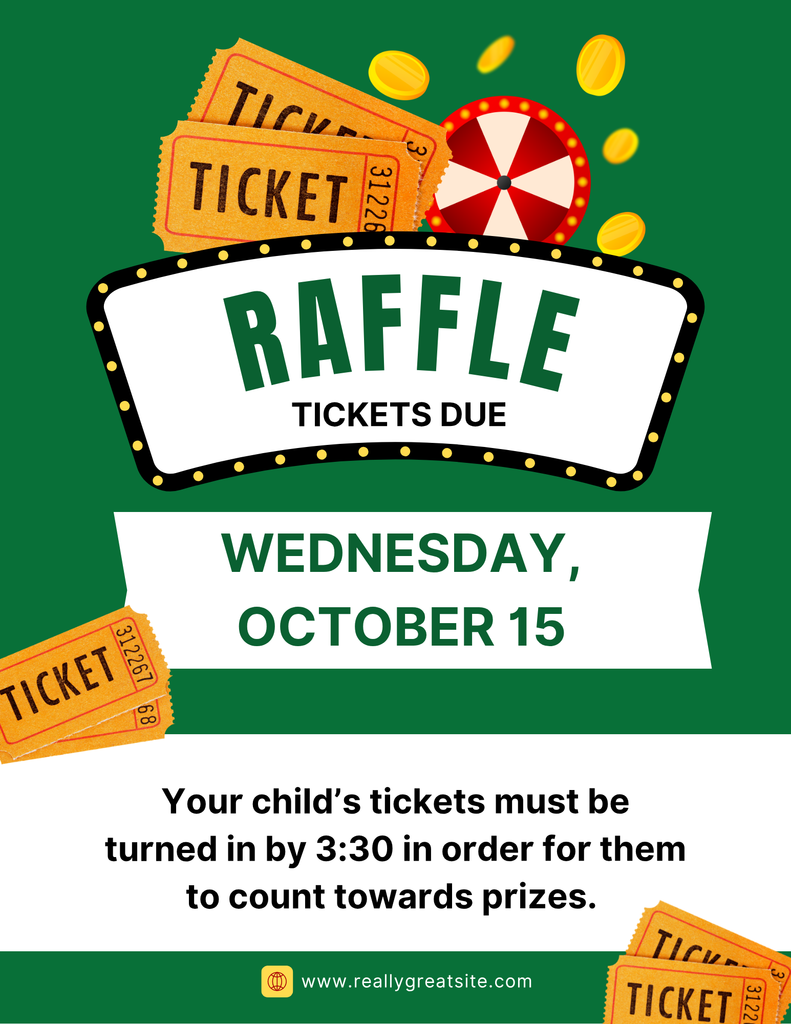 raffle tickets due