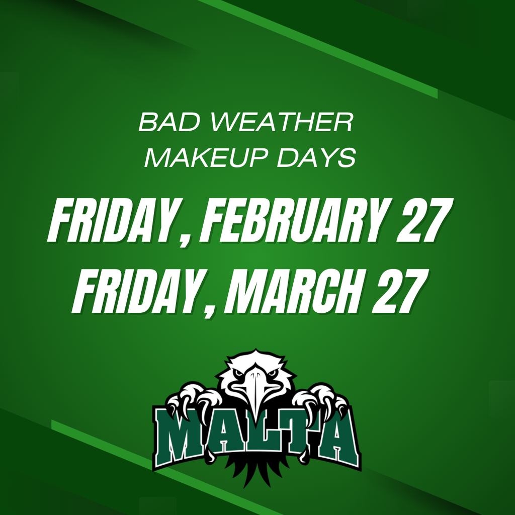 bad weather makeup days