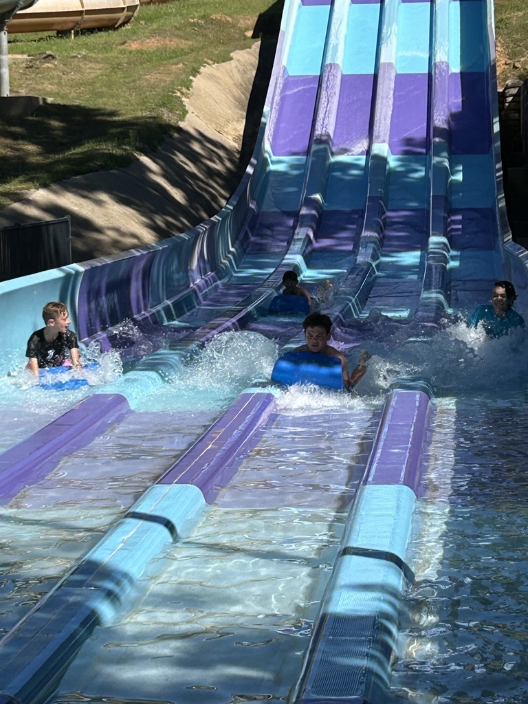 students learning at sky ranch