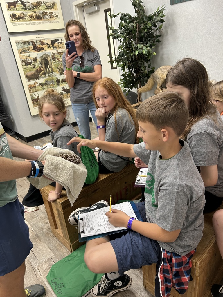 students learning at sky ranch