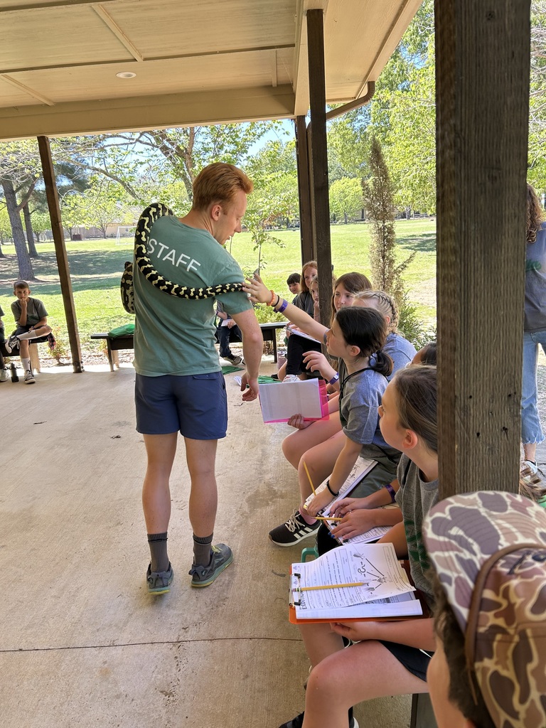 students learning at sky ranch