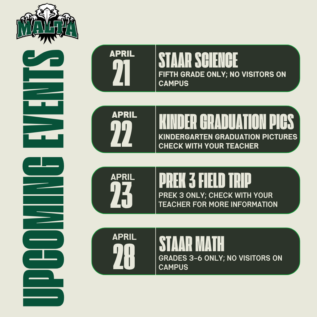 upcoming events 4-21 to 4-28