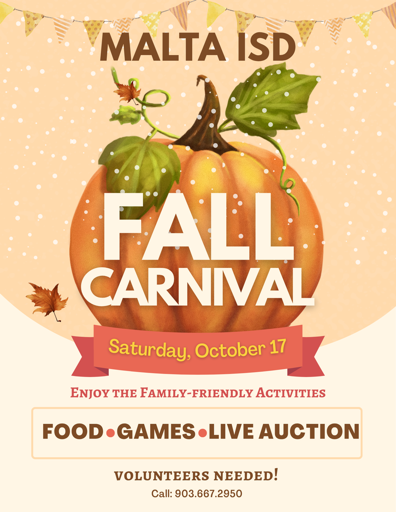 fall carnival save the date