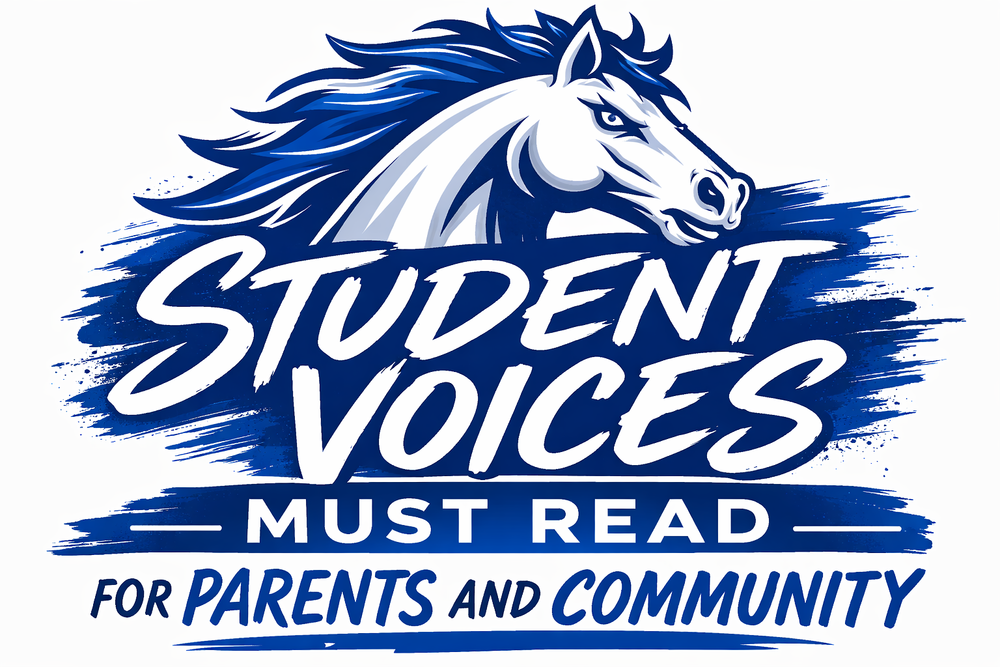 Student voices must read for parents and community