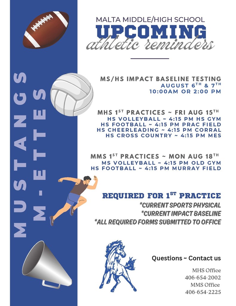 Athletic Reminders