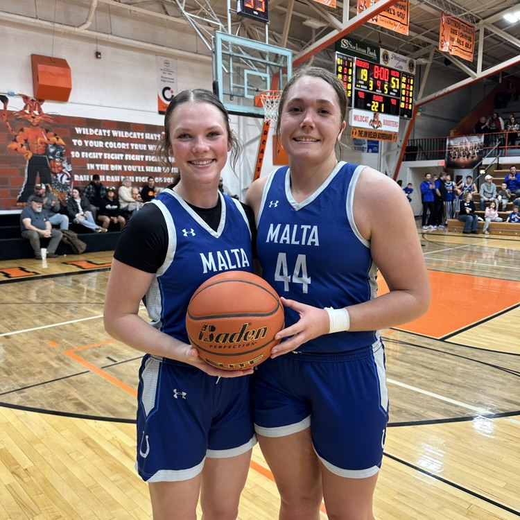basketball girls holding a ball