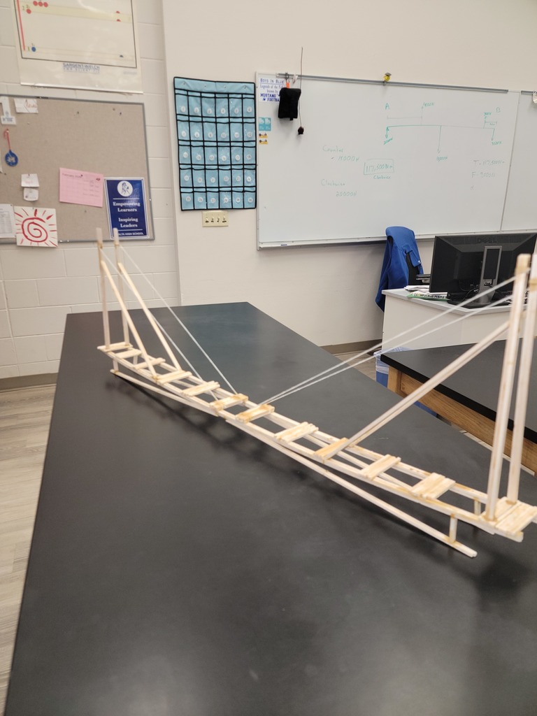 Bridge built by Group #3