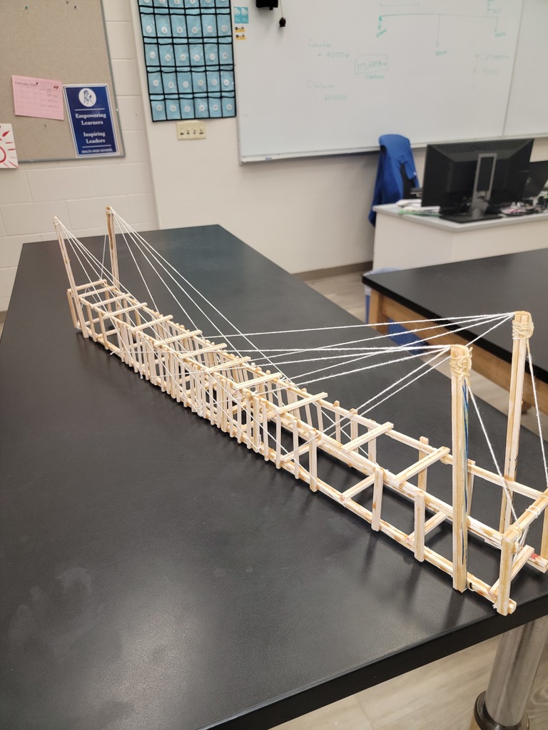 Bridge built by Group #1