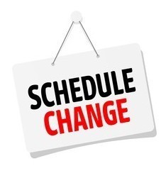 schedule change