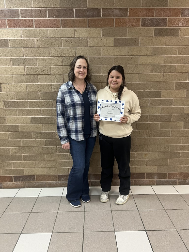 Malta Middle School is proud to partner with the Malta Kiwanis Club to recognize and celebrate outstanding students who demonstrate academic excellence, respect, service to others, and are a positive influence within our school and community. March Student of the Month is Skye L. Ms. Smith had this to say, “Skye always comes to class with a genuine smile and a great attitude. She brings an energy that sets the tone for the entire room. If she senses frustration or negativity among her classmates, she is quick to step in with encouragement and guide them back toward a more positive mindset. Skye consistently demonstrates kindness, patience, and empathy, making her a student that others gravitate toward. She is respectful to her peers, attentive during instruction, and always willing to help out! Her positivity strengthens the classroom environment and reflects her strong character and leadership qualities. ” Congratulations, Skye!