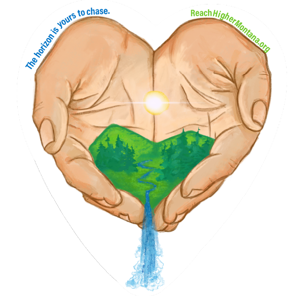 copy of a sticker that is up for a scholarship