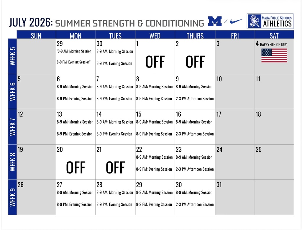 Weight room July