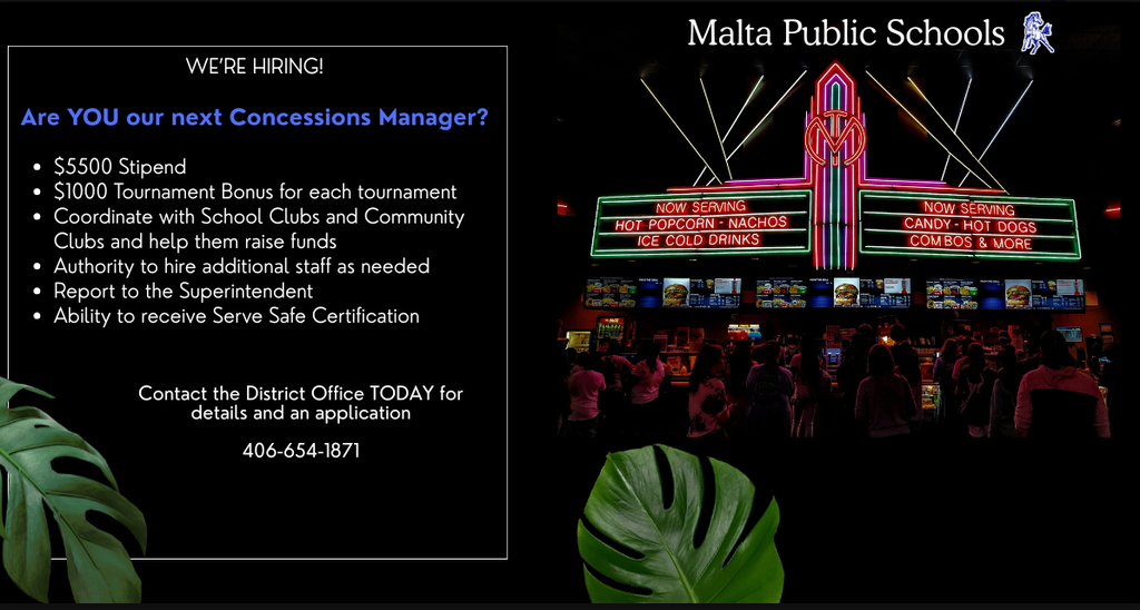 concessions manager