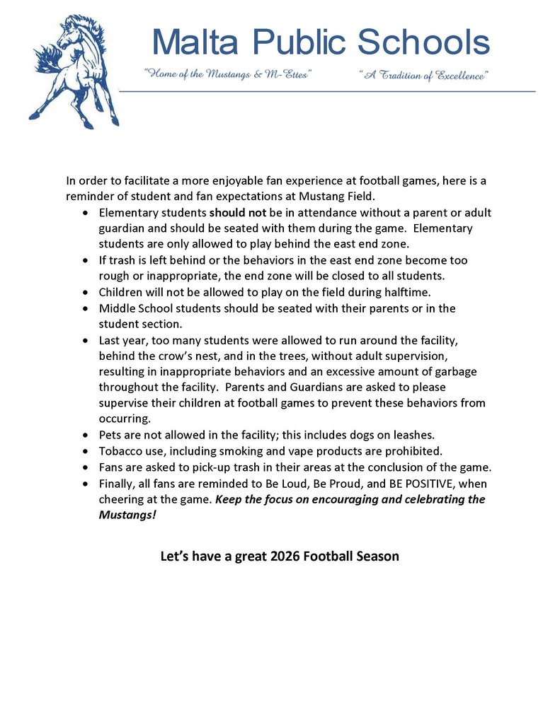 football field behavior and rules
