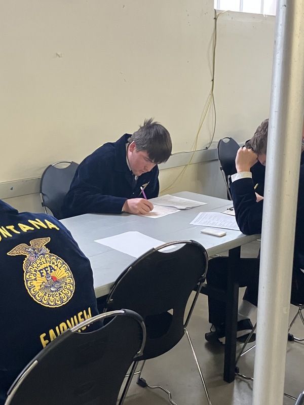 FFA student testing