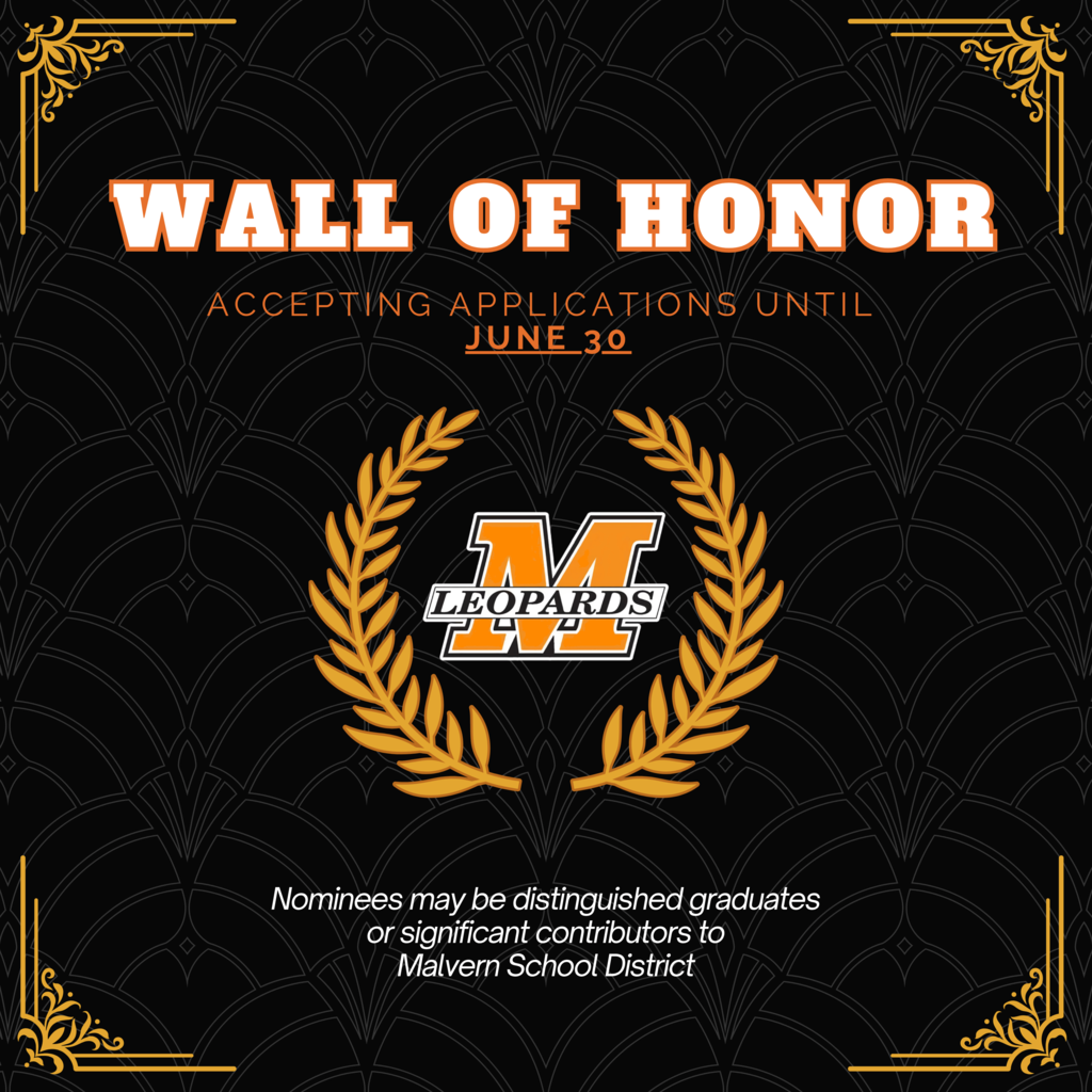 Wall of Honor applications open until june 30