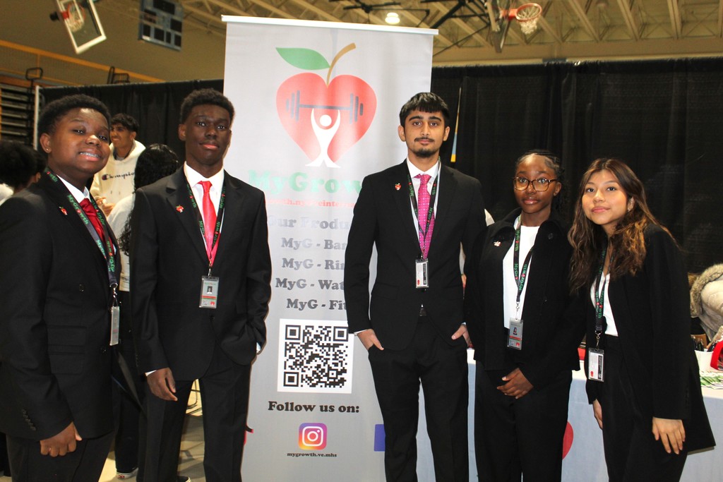 Malverne High School Virtual Enterprise team