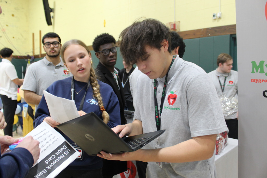 Malverne High School Virtual Enterprise team