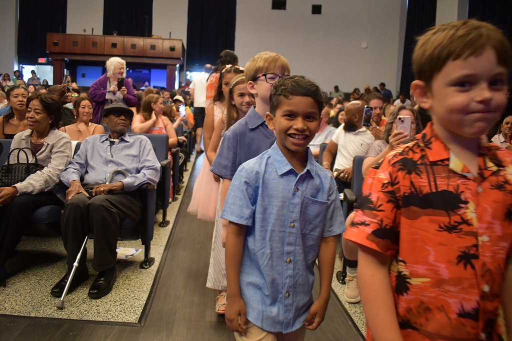 Downing 2nd grade Moving Up Ceremony
