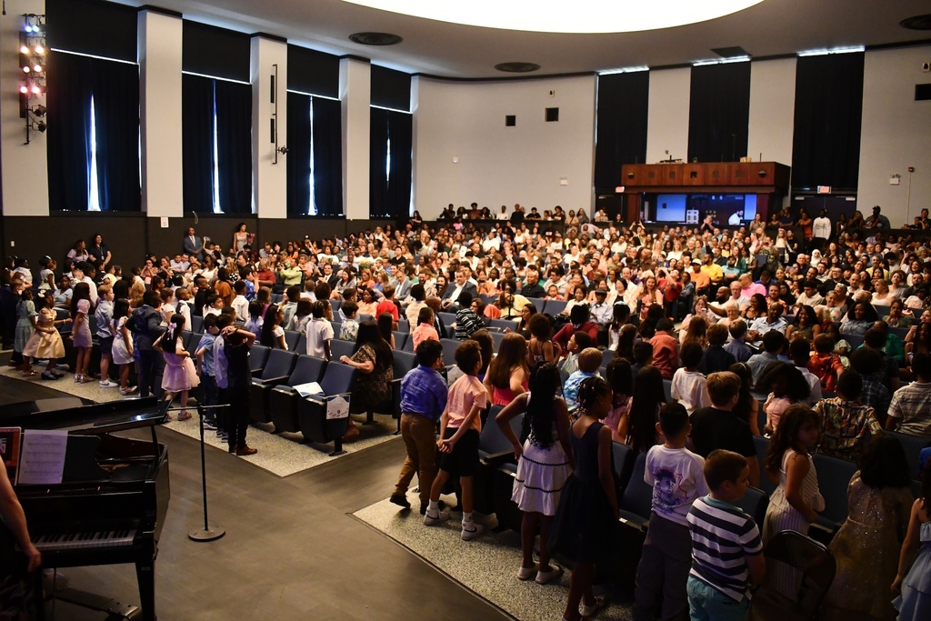Downing 2nd grade Moving Up Ceremony
