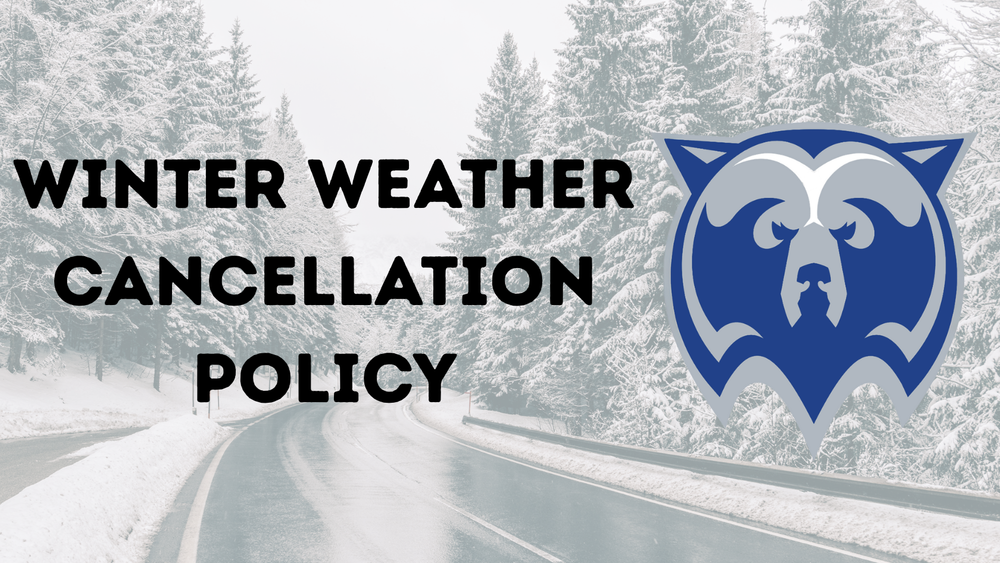 winter weather cancellation policy