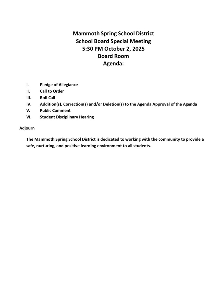 board meeting