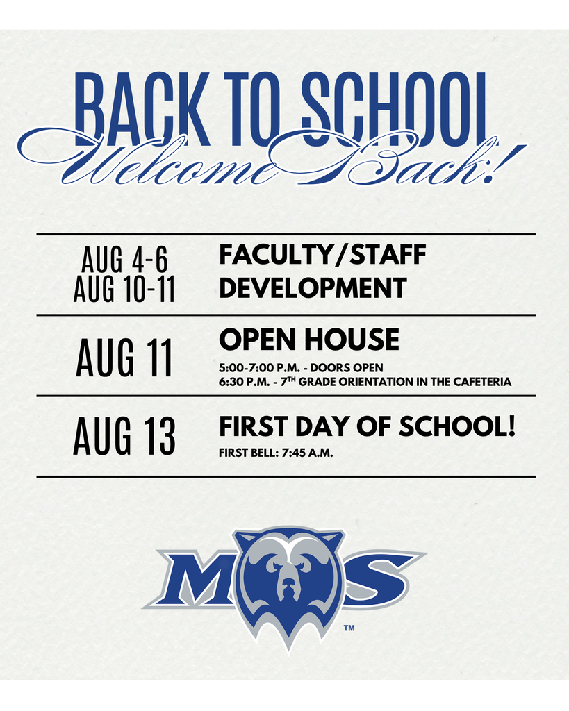 Welcome Back!