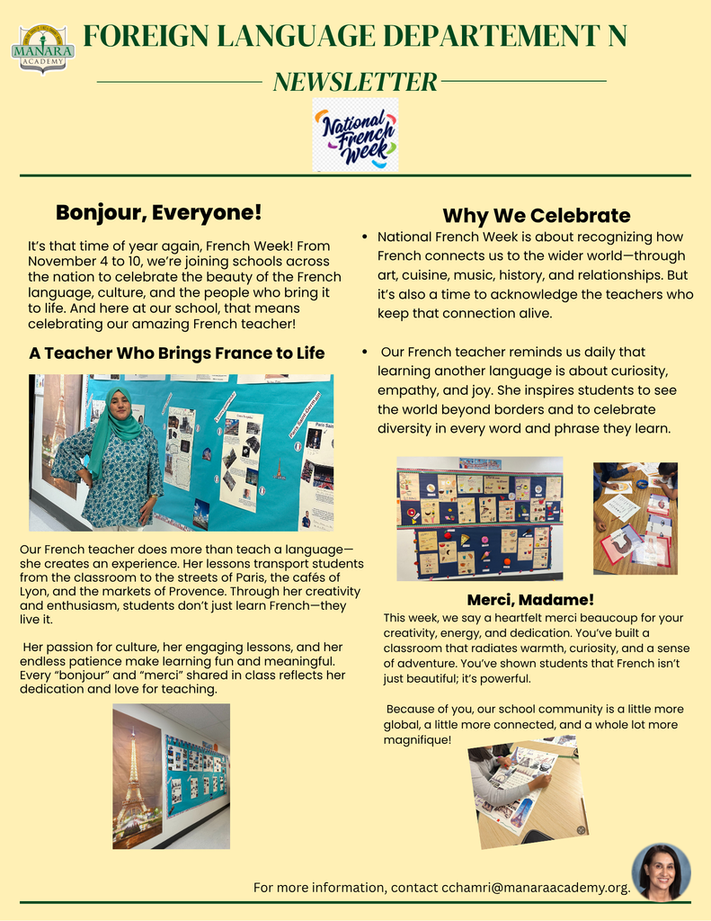 Celebrating French Week!