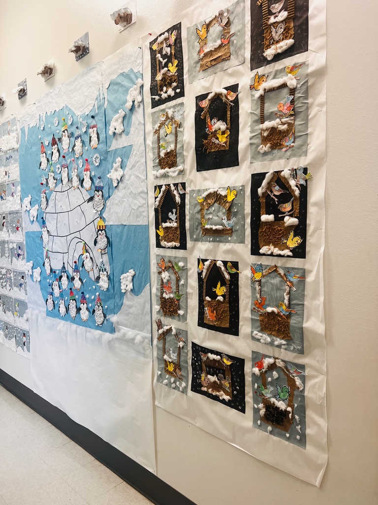 Student art work at Manara Academy