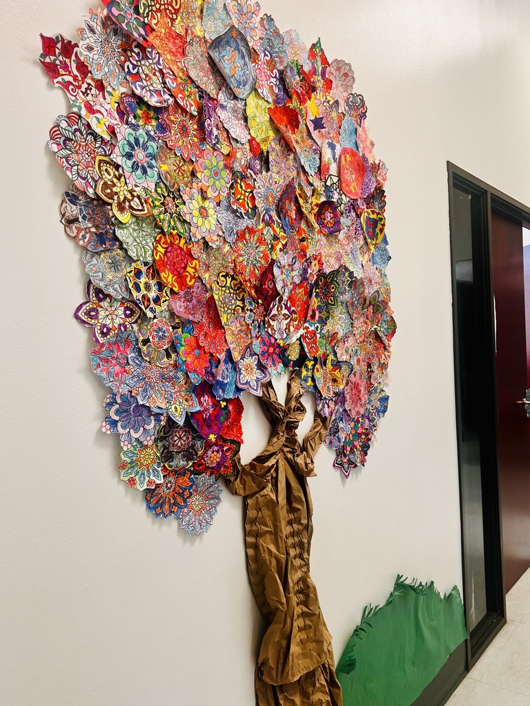 Student art work at Manara Academy