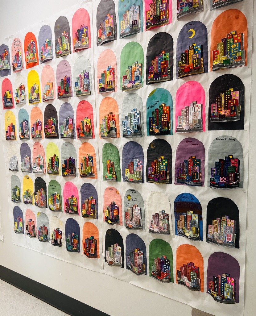 Student art work at Manara Academy