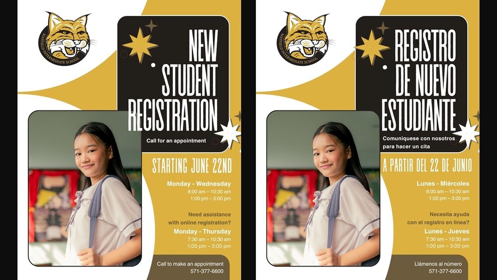 New Student Registration