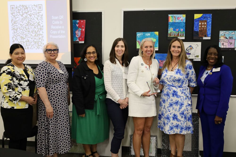 School Board with VSBA Award