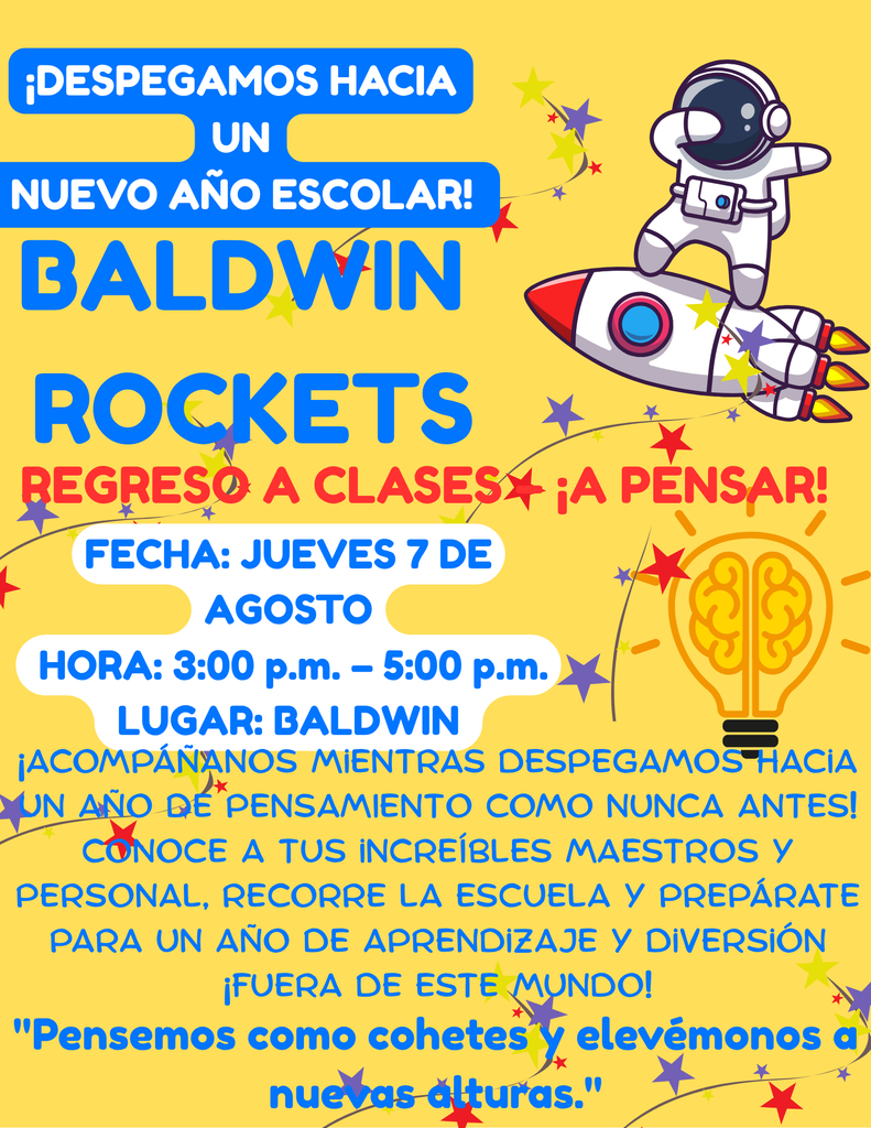 Back to School Night