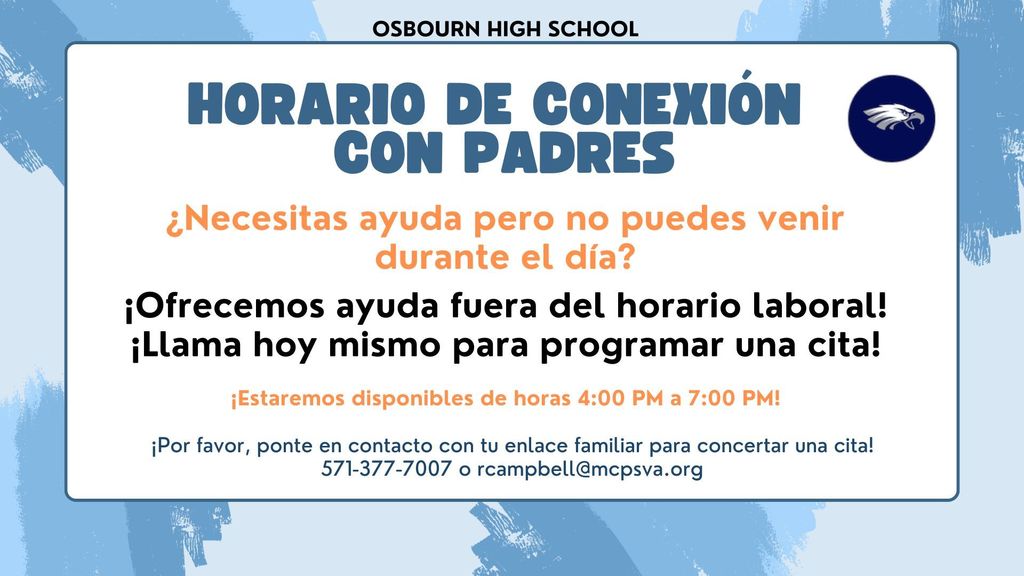Horario de conexión con padres