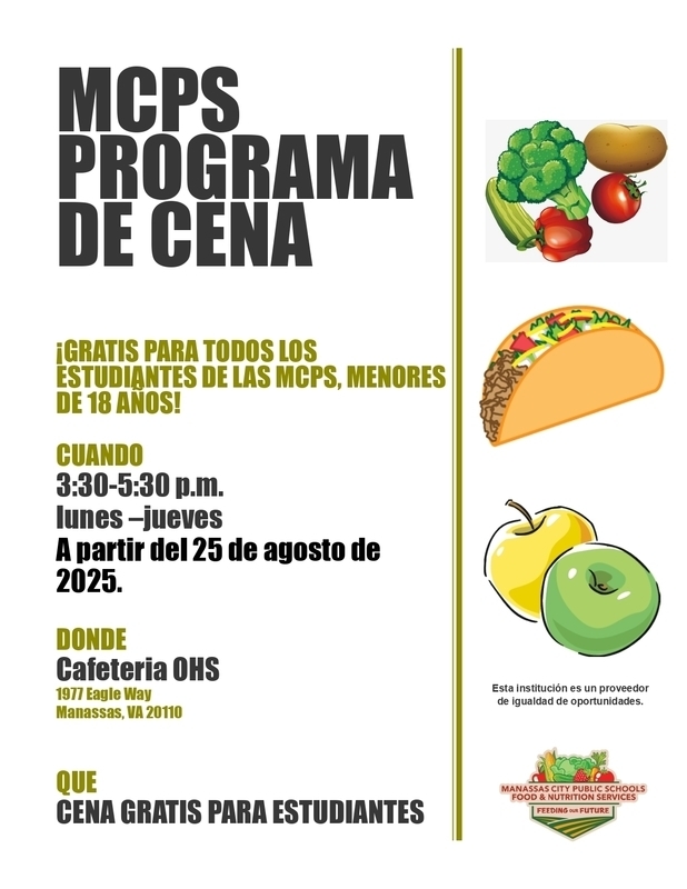 MCPS Programa De Cena
