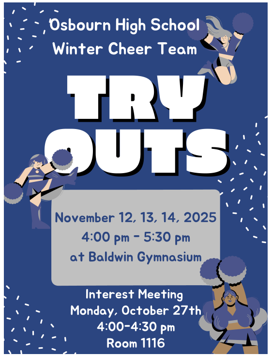 Osbourn High School Winter Cheer Team