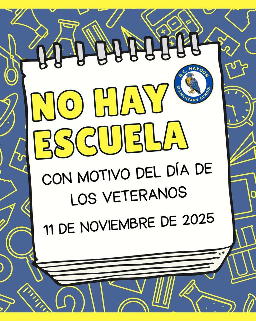 No hay escuela 11/11-dia de los veteranos