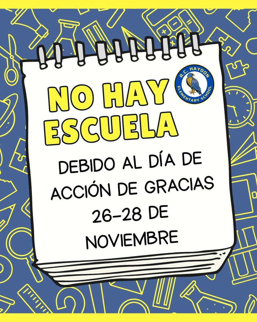 No School-Thanksgiving Break