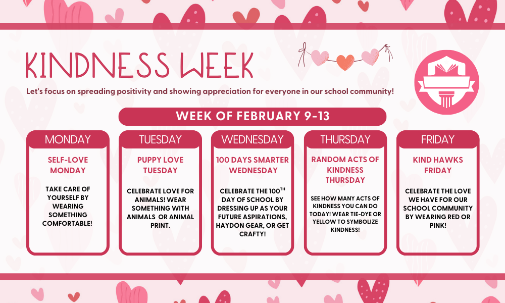 Kindness Week Feb. 9-13