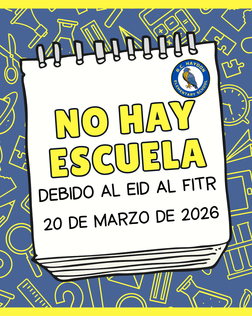 No hay escuela 3/20/2026