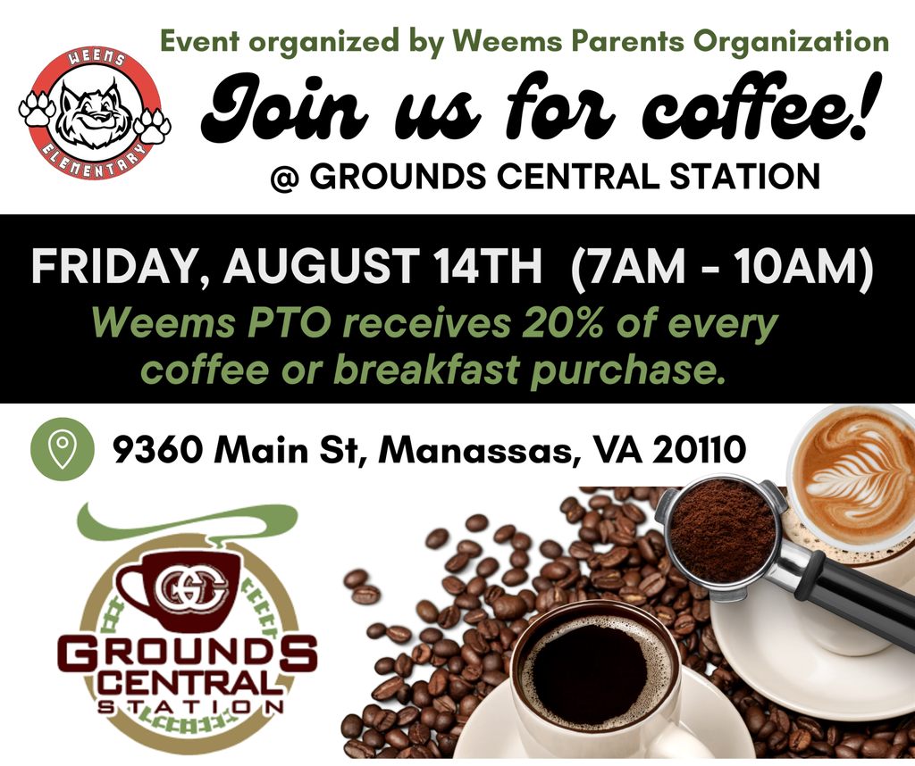 coffee flyer 2 for 8/14