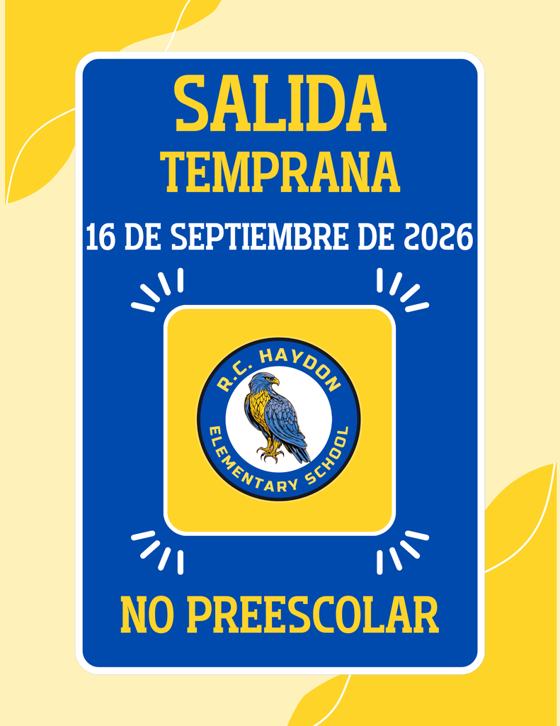 Salida temprana 9/16/2026