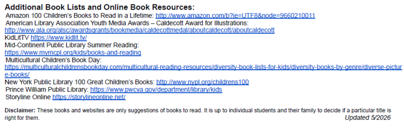 More Book lists for the summer
