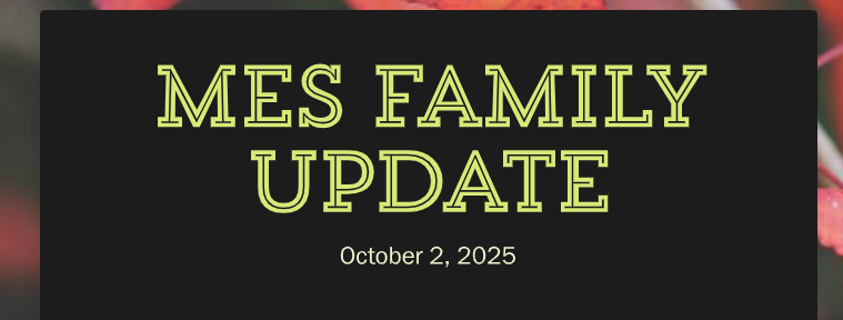 MES Family Update