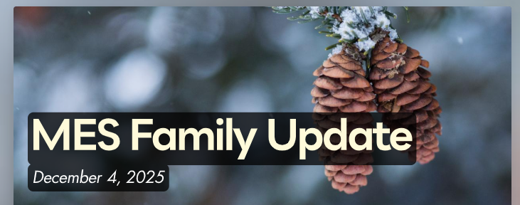 MES Family Update